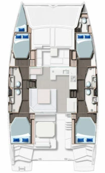 Pronájem lodi Leopard Catamarans / Robertson & Caine Leopard 45 v Toulon na Samboatu