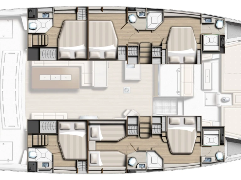 Pronájem Katamarán Bali s licencí