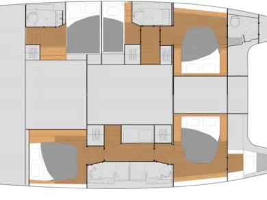 Pronájem Katamarán v Parham Town -Fountaine Pajot Tanna 47