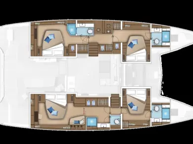 Pronajmout si Lagoon Lagoon 55 v Parham Town