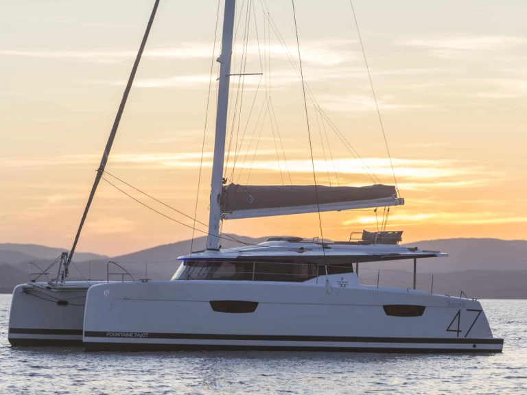 Pronájem Katamarán v Le Marin -FONTAINE PAJOT SAONA 47 - 2017 FONTAINE PAJOT SAONA 47