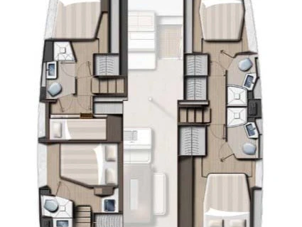 Pronájem lodi Bali Bali 4.6 v Trogir na Samboatu