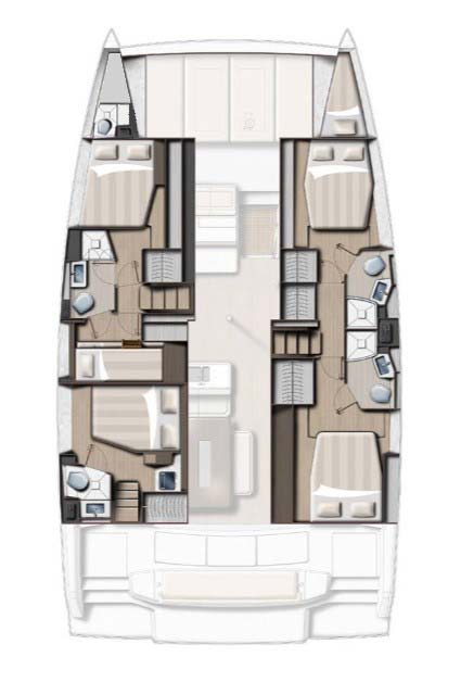 Pronájem lodi Bali Bali 4.6 v Trogir na Samboatu