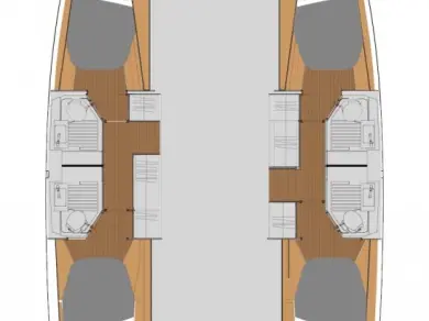 Pronájem jachty v Trogir -Fountaine Pajot Astrea 42 na Samboatu