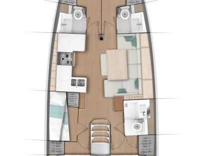 Pronajmout Plachetnice se skipperem či ne Jeanneau v Trogir
