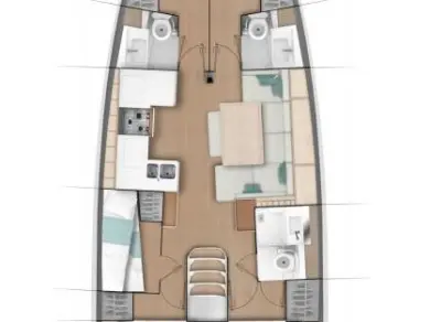 Pronajmout Plachetnice se skipperem či ne Jeanneau v Trogir