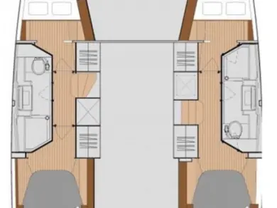 Pronájem Katamarán v Eden Island -Fountaine Pajot Isla 40