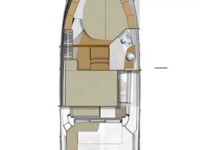 Pronájem Motorová loď v Split -Bénéteau Antares 9 OB