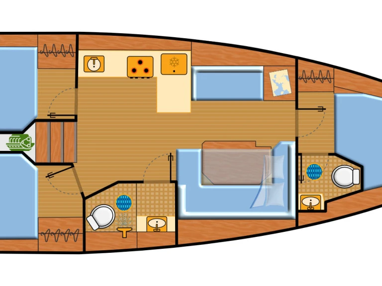 Bavaria Bavaria C38 jednotlivci a charterové společnosti v Pula