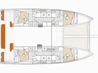 Pronájem Katamarán v Ligia -Excess Excess 14