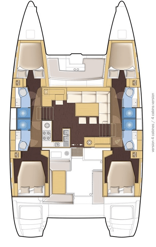 Katamarán k pronájmu v Lefkáda za nejlepší cenu