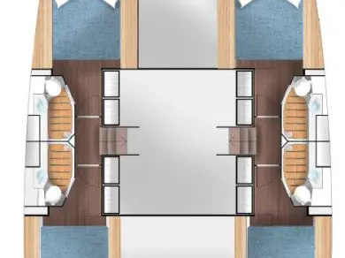 Pronájem Katamarán Cervetti Yachts s licencí