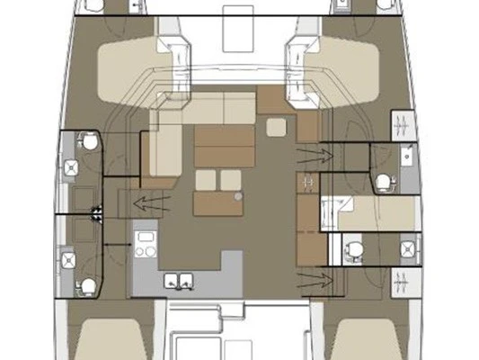 Pronájem lodi Dufour Dufour Catamarans 48 Sail v Primošten  na Samboatu