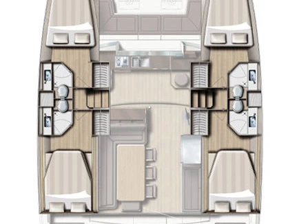 Pronájem Katamarán Bali s licencí