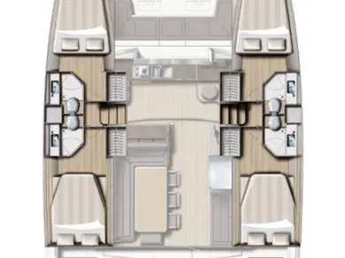 Pronájem Katamarán Bali s licencí