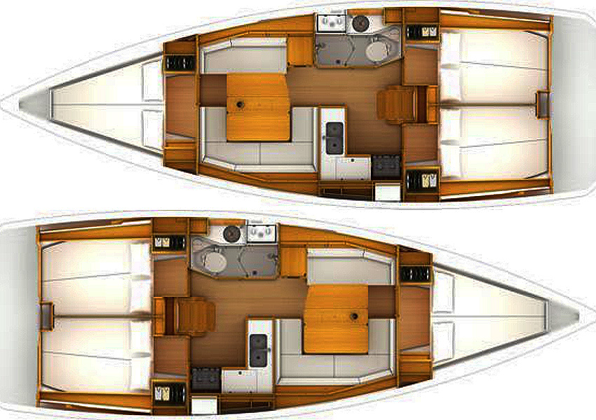 Pronájem Plachetnice v Gouvia -Jeanneau Sun Odyssey 389