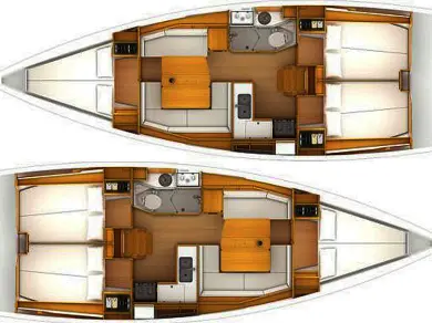 Pronájem Plachetnice v Gouvia -Jeanneau Sun Odyssey 389