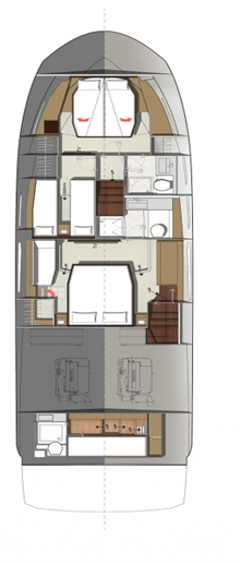 Pronájem Jachta Jeanneau s licencí