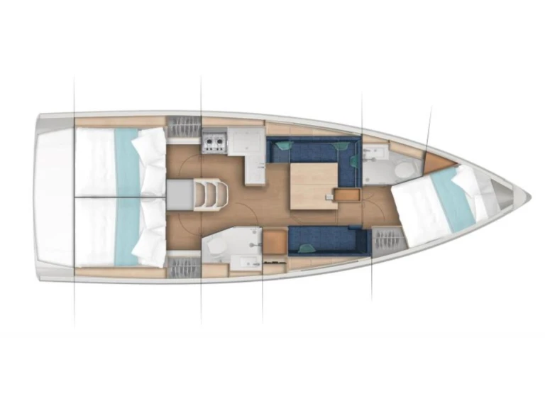 Pronájem jachty v Salerno -Jeanneau Sun Odyssey 380 na Samboatu