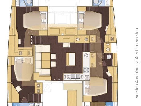 Pronájem Katamarán v Tromsø -Lagoon Lagoon 450