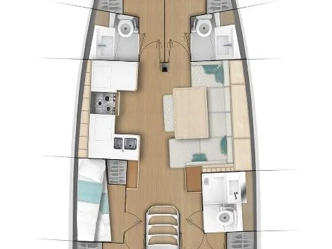 Pronájem Plachetnice Jeanneau s licencí