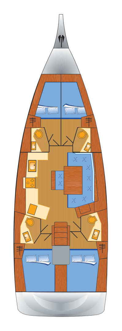 Pronájem lodi Bénéteau Oceanis 46.1 v Can Pastilla na Samboatu
