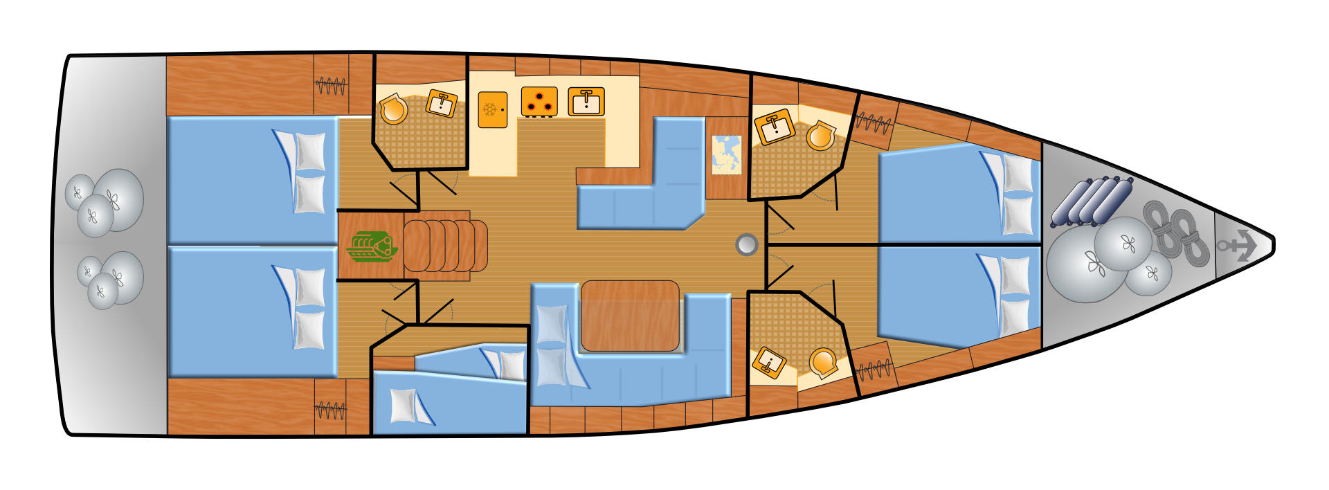 Plachetnice k pronájmu v Can Pastilla za nejlepší cenu