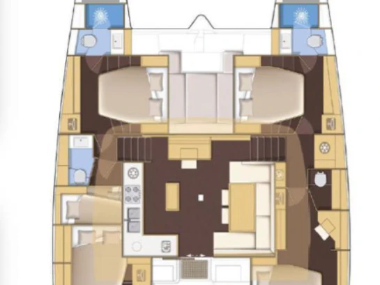 Lagoon Lagoon 52 jednotlivci a charterové společnosti v Split