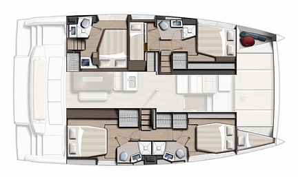 Pronájem lodi Pirovac lákavé ceny Bali 4.6