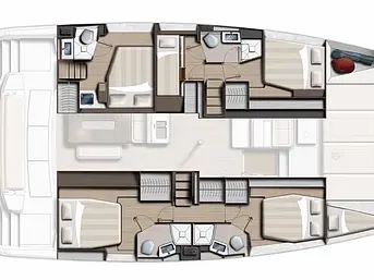 Pronájem lodi Pirovac lákavé ceny Bali 4.6