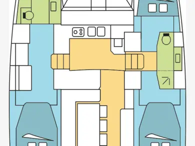 Pronajmout Katamarán se skipperem či ne Bali v Praslin Island