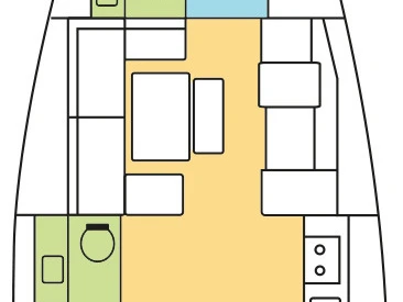 Pronájem Plachetnice v Kotor -Dufour Dufour 412 Grand Large