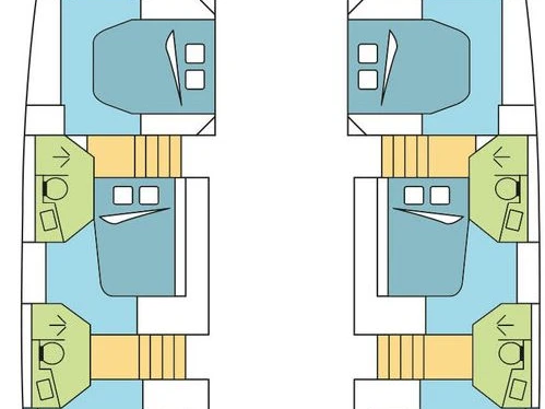 Pronájem lodi Fountaine Pajot Ipanema 58 v Bas du Fort na Samboatu