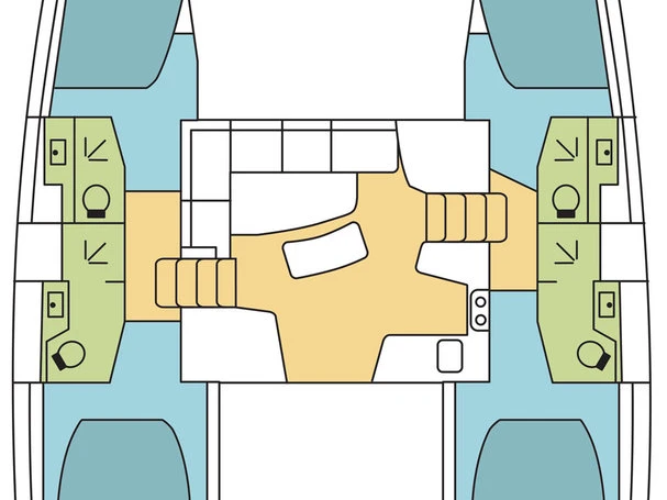 Pronájem Katamarán v Bas du Fort -Lagoon Lagoon 42
