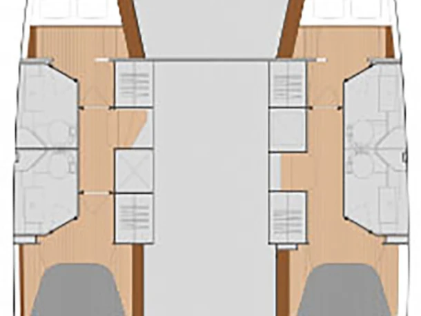 Pronajmout si Fountaine Pajot Isla 40 v Paros (ostrov)