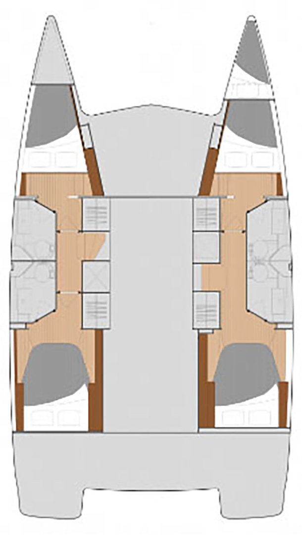 Pronajmout si Fountaine Pajot Isla 40 v Paros (ostrov)