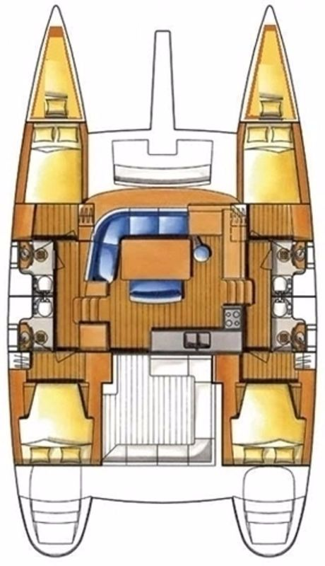 Pronájem lodi Lagoon Lagoon 400 v Fethiye na Samboatu