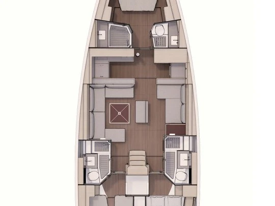 Pronájem Plachetnice Dufour s licencí