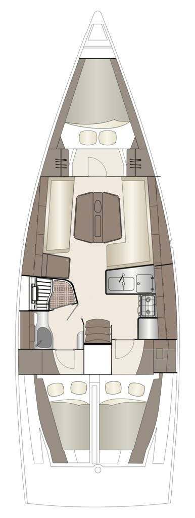 Pronajmout si Dehler Dehler 38 SQ v Rovinj