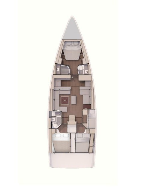 Pronájem Plachetnice v Road Town -Dufour Dufour 530