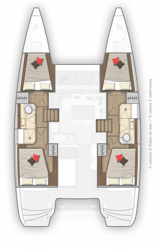 Pronájem lodi Ao Po lákavé ceny Lagoon 40