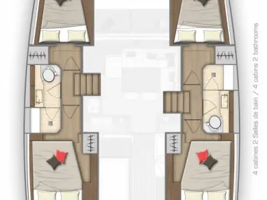 Pronájem lodi Ao Po lákavé ceny Lagoon 40