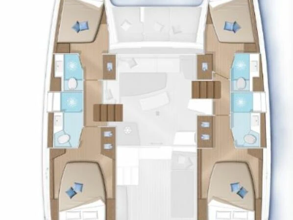 Pronájem Katamarán v Ao Po -Lagoon Lagoon 42