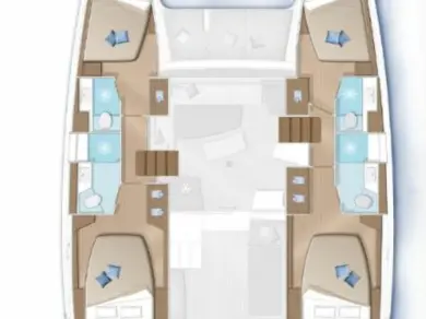 Pronájem Katamarán v Ao Po -Lagoon Lagoon 42