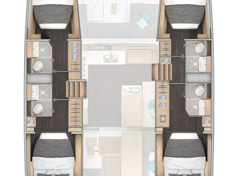 Pronájem lodi Lagoon Lagoon 43 v Ao Po na Samboatu