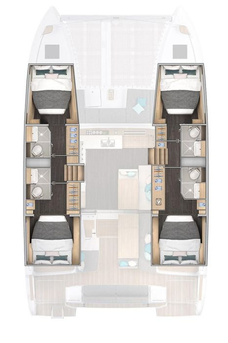 Pronájem lodi Lagoon Lagoon 43 v Ao Po na Samboatu