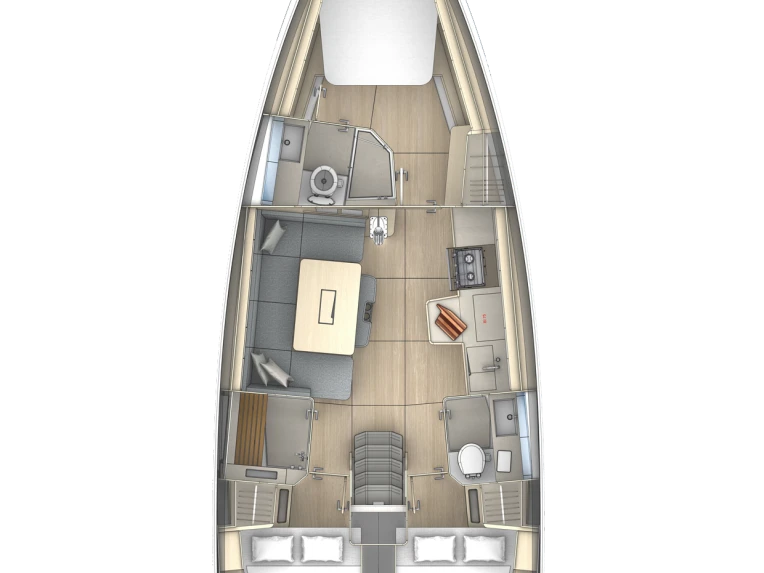Pronájem Plachetnice Dufour s licencí