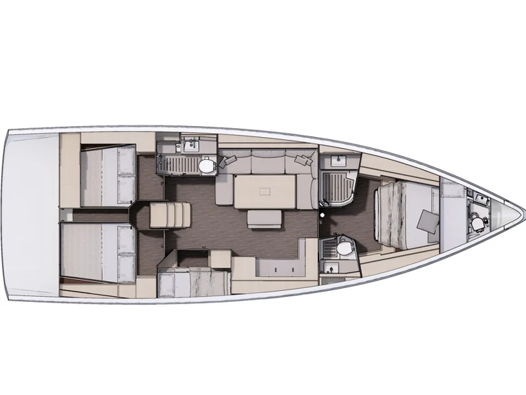 Dufour Dufour 470 jednotlivci a charterové společnosti v Marseille