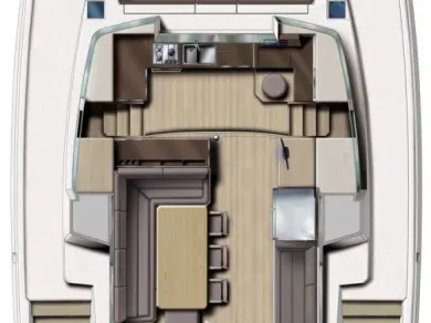 Pronájem lodi Bali Bali 4.3 v Eden Island na Samboatu