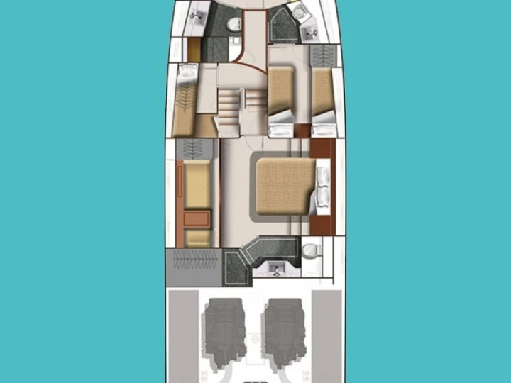 Galeon Galeon 640 Fly jednotlivci a charterové společnosti v Split